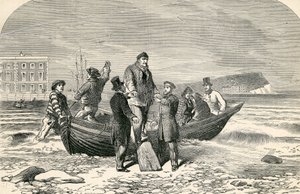 Louis Philippen maihinnousu Englannissa 1800-luvulla tekijältä English School