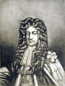 Laurence Hyde (1641-1711) 1. Earl of Rochester, kuvitus teoksesta Portraits of Characters Illustrious in British History, kaivertanut Robert Dunkarton (1744-c.1817) (mezzotint) tekijältä English School