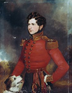 Luutnantti Edward Hope Smith Bowdich (1822-82) n. 1840 tekijältä English School