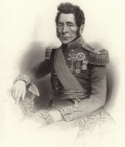 Kenraaliluutnantti Sir John Fox Burgoyne tekijältä English School
