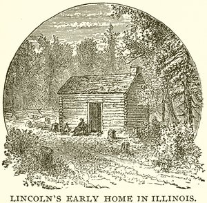Lincolnin varhainen koti Illinoisissa
