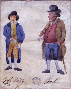 Pikku Billy ja Sweep, 1800-luvun alku (wc paperilla) tekijältä English School