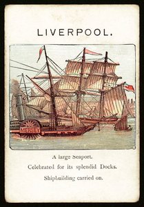Liverpool (värillinen litografia) tekijältä English School