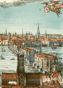 London Bridge (värillinen kaiverrus) tekijältä English School