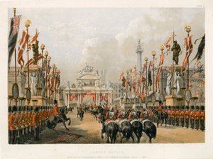 London Bridge, Lontoon Honorable Artillery Companyn ylläpitämä 7. maaliskuuta 1863 tekijältä English School