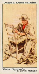Lontoon hahmot: Tuoli-korjaaja (värilitra): The Chair-Mender (värilitra) tekijältä English School