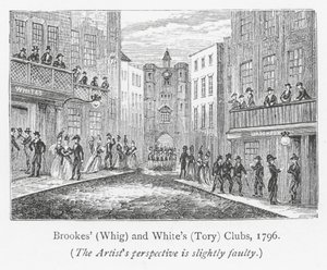 Lontoon seurat: Brookesin ja Whiten klubit tekijältä English School