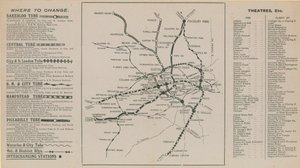 Lontoon metro kartta