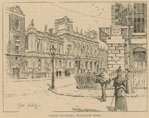 Lontoon yliopisto, Burlington House tekijältä English School