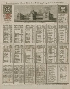 Lontoon almanakki Herramme vuodelle 1793 tekijältä English School