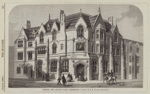 London and County Bank, Cambridge, herrat F ja H Francis, arkkitehdit (kaiverrus) tekijältä English School