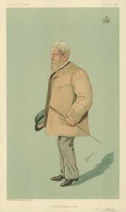Lord Arthur Wrottesley, Staffordshire Peer, 20. kesäkuuta 1895, Vanity Fair -sarjakuva tekijältä English School