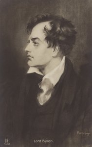 Lord Byron (1788-1824), englantilainen runoilija tekijältä English School