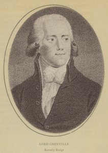 Lord Grenville, Barnaby Rudge (litho) tekijältä English School