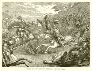 Lord Gray of Wiltons Charge Pinkiessä, 1547