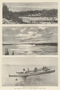 Lord Lonsdalen matkat Pohjois-Amerikan arktisilla alueilla (kaiverrus) tekijältä English School
