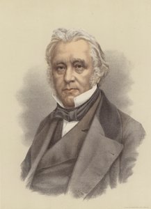 Lordi Macaulay, brittiläinen historioitsija ja poliitikko (värilitografia) tekijältä English School