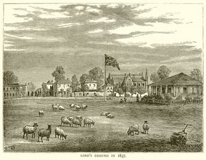 Lords Ground vuonna 1837 tekijältä English School