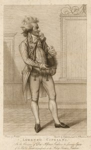 Lorenzo Cipriani, Don Alfonso Scoglion hahmossa tekijältä English School
