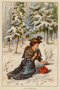 Lost in the Wood (väri litho) tekijältä English School