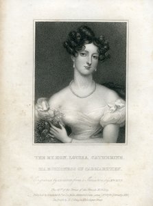 Louisa Catherine Osborne, Leedsin herttuatar Carmarthenin marssitar, 1830 tekijältä English School