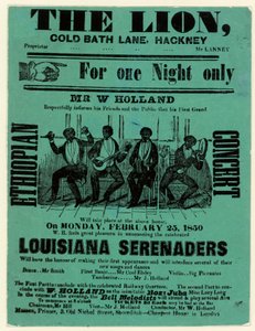 Louisiana Serenaders Lionissa, Hackney tekijältä English School