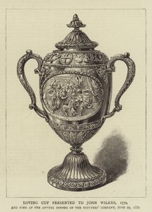 Loving Cup annettiin John Wilkesille tekijältä English School