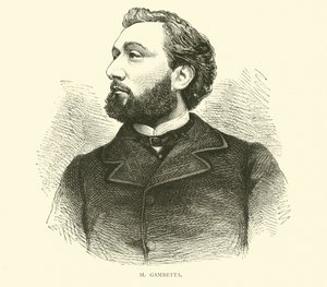 M Gambetta, syyskuu 1870 tekijältä English School