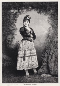 Madame Marie Roze Carmenina (kaiverrus) tekijältä English School