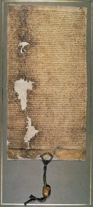 Magna Carta, Henrik III:n vuonna 1225 antama lopullinen versio. tekijältä English School