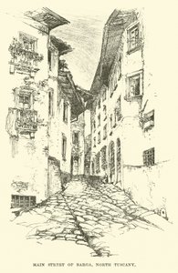Bargan pääkatu, Pohjois-Toscana tekijältä English School