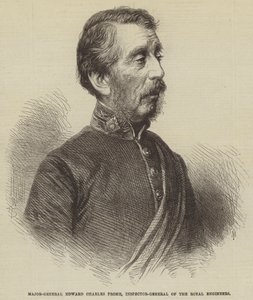 Kenraalimajuri Edward Charles Frome, Royal Engineersin kenraalitarkastaja (kaiverrus) tekijältä English School
