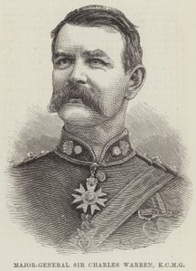 Kenraalimajuri Sir Charles Warren, KCMG (kaiverrus) tekijältä English School