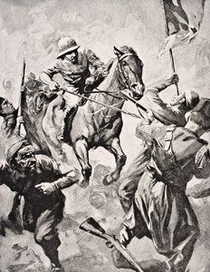 Majuri George Godfrey Massy Wheeler, "The War Illustrated Album deLuxe", julkaistu Lontoossa, 1916 tekijältä English School