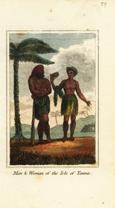 Mies ja nainen Isle of Tannasta, Vanuatu tekijältä English School