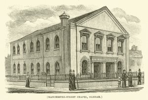 Manchester-Street Chapel, Oldham (kaiverrus) (kaiverrus) tekijältä English School