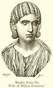 Manlia Scantilla, Didius Julianuksen vaimo tekijältä English School
