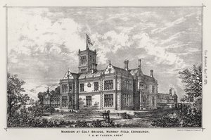 Mansion at Colt Bridge, Murray Field, Edinburgh (kaiverrus) tekijältä English School