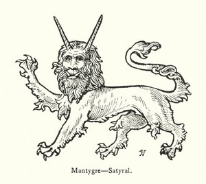 Mantigre, Satyral (kaiverrus) tekijältä English School