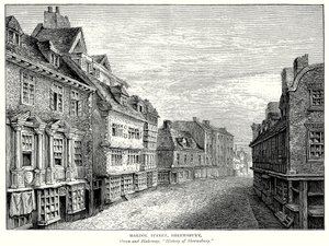 Mardol Street, Shrewsbury (kaiverrus) tekijältä English School