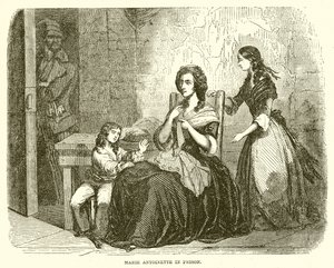 Marie Antoinette vankilassa tekijältä English School