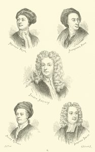 Matthew Prior, Alexander Pope, Joseph Addison, Allan Ramsay, Jonathan Swift tekijältä English School