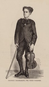 Maurice Dengremont, Lapsi viulisti (kaiverrus) tekijältä English School
