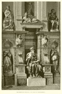 Julius II:n mausoleumi; Michelangelon Mooses tekijältä English School