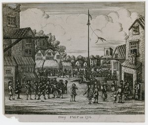 Toukokuun messut vuonna 1716 tekijältä English School