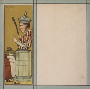 Menun kuva: Pippuri (väri litho) tekijältä English School