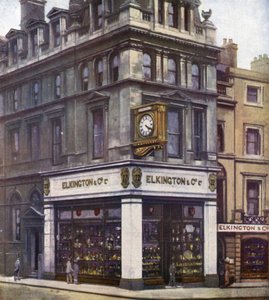 Herra Elkington & Co, 22 Regent Street (värilitho) tekijältä English School