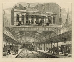 Metropolitan Railway -jatkoa Aldgateen tekijältä English School