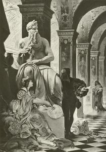 Michael Angelo ja Vittoria Colonna (syväpaino) tekijältä English School