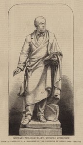 Michael William Balfe, musiikillinen säveltäjä (kaiverrus) tekijältä English School